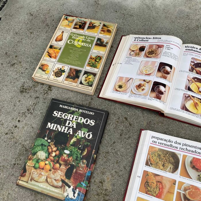 Livros Cozinha e Receitas