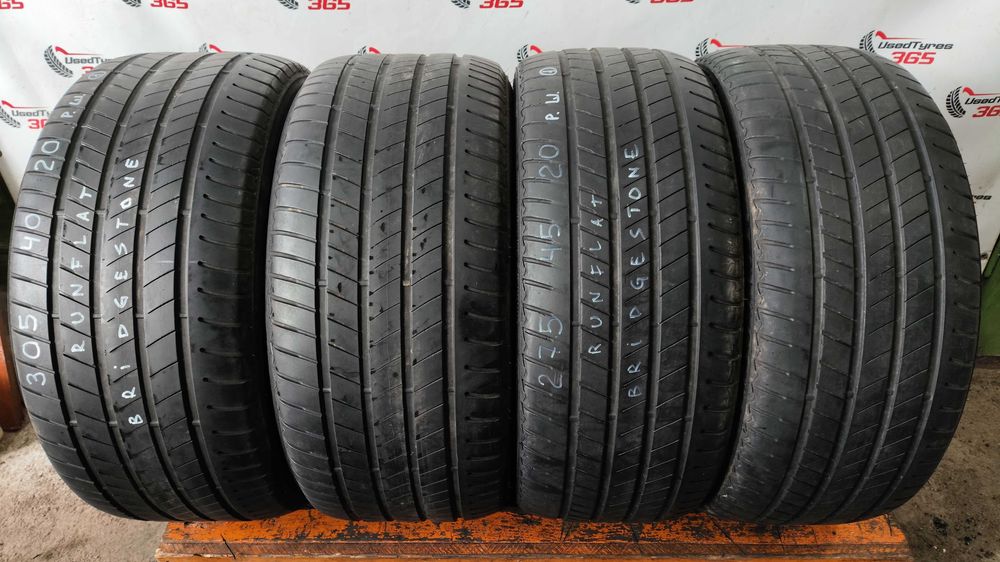 БЕЗ ПРЕДОПЛАТ Шини Різноширокі Bridgestone 305 40/ 275 45 R20 Runflat