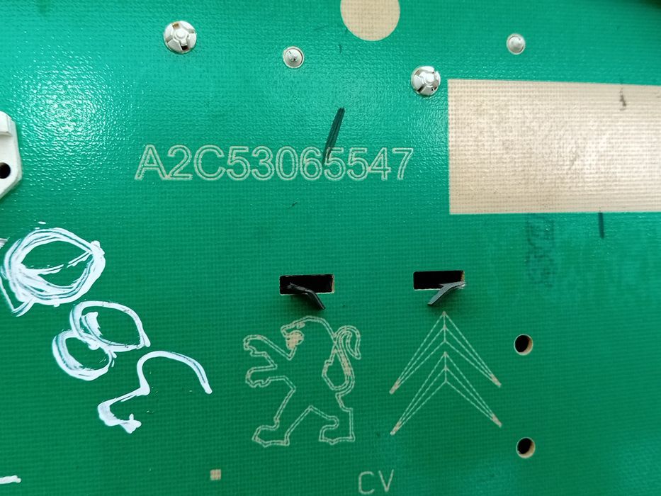 Quadrante / painel de instrumentos PEUGEOT 207 (WA_, WC_)