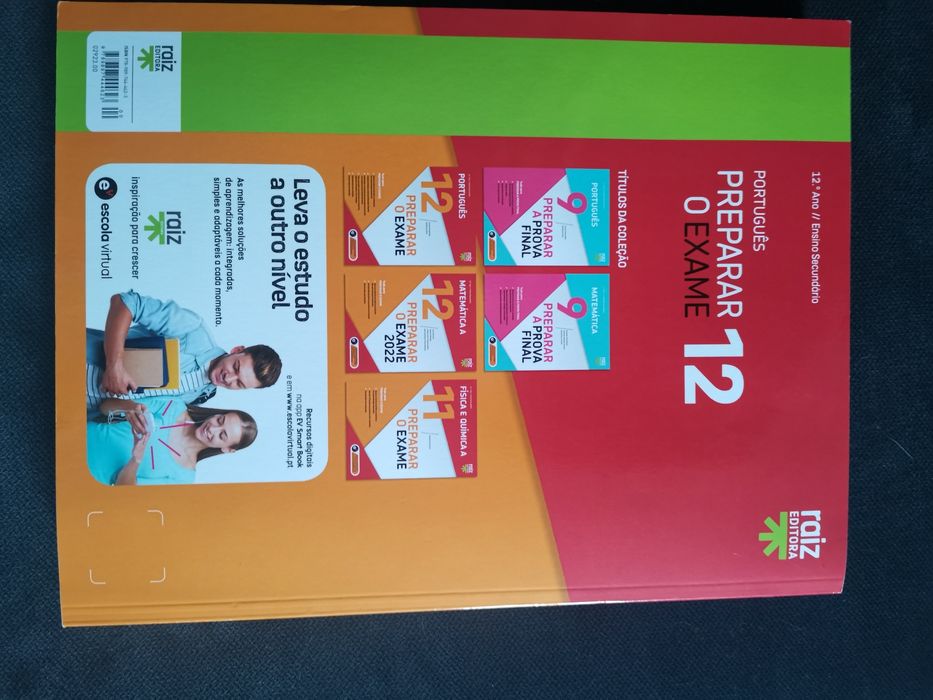 Manual novo  de português 12 - preparar o exame