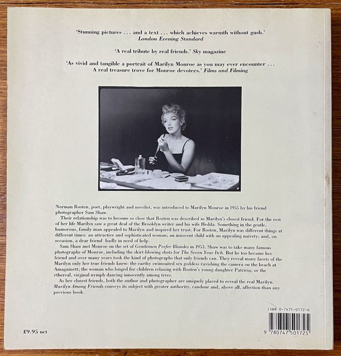 Livro "Marilyn Among Friends"