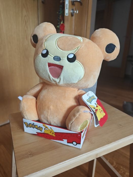 Peluche Pokemon oficial - teddiursa
