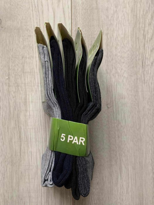 Skarpety męskie bambusowe 5 par 16 zł
