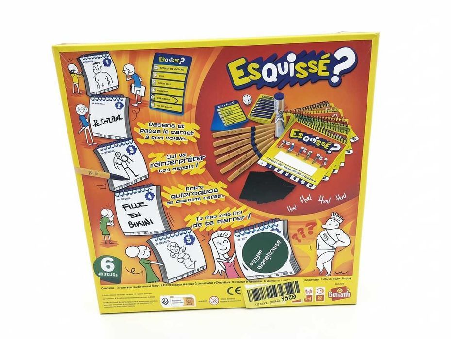 B122 Gra Planszowa Rysunkowo-Zgadywankowa - Esquisse