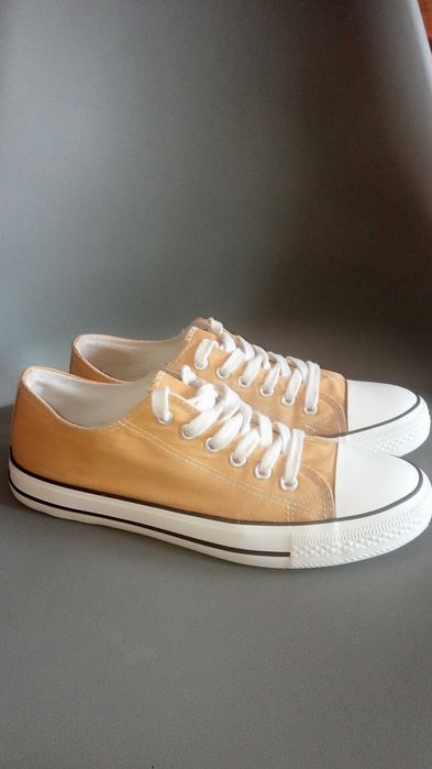 Miodowe trampki super wygodne roz 39 założone 2 razy stan bdb