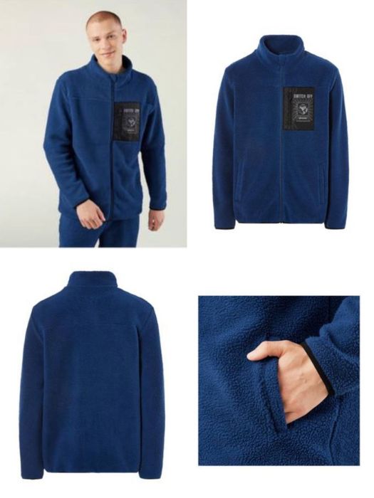 Куртка фліска- шерпа чоловіча livergi