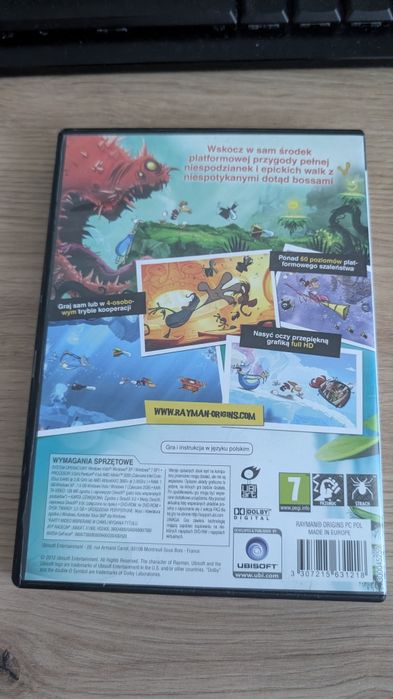 Rayman Origins PC DVD-ROM – polskie wydanie – Ubisoft
