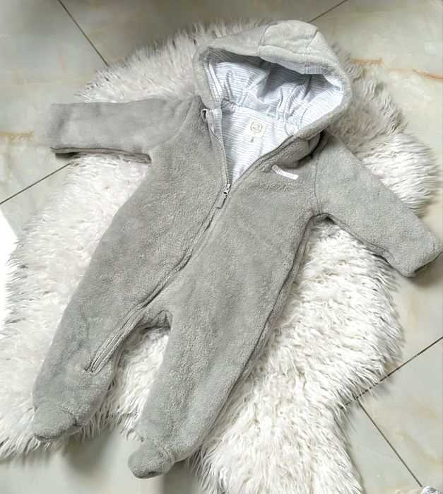 Теплый человечек, демисезонный комбинезон детский