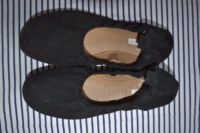 H&M skórzane baleriny 37