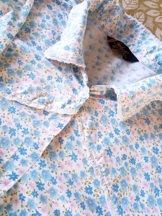 Жіноча нічна сорочка, фланель, б/в.великий розмір