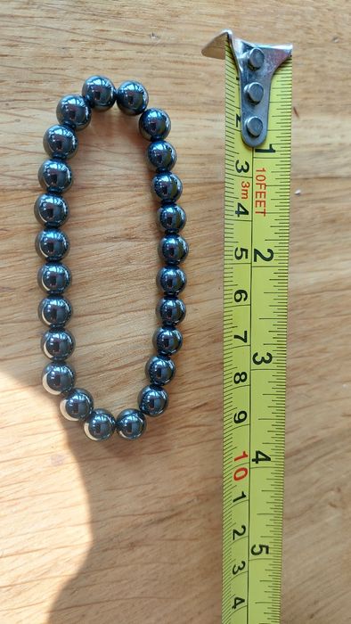 Stalowa piękna bransoletka