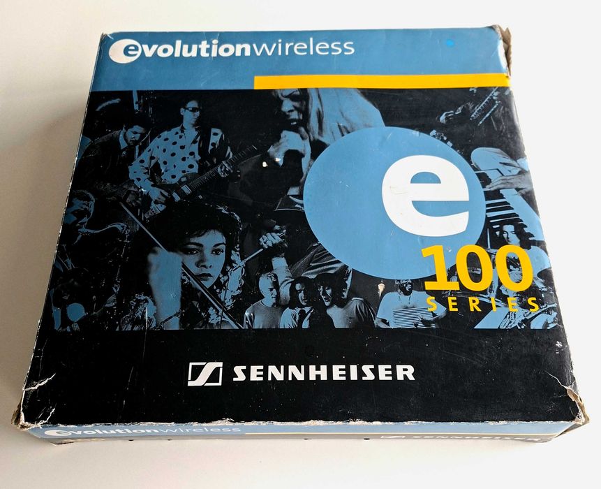 Conjunto microfone sem fios: SENNHEISER E100 (+1 mic extra p/reparar)