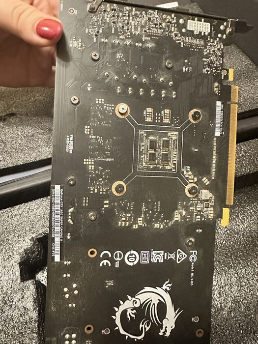 Видеокарта 1650 super MSI