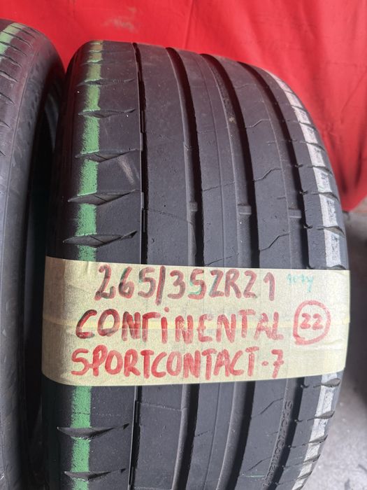 Pneus 265/35/21 Continental Impecaveis