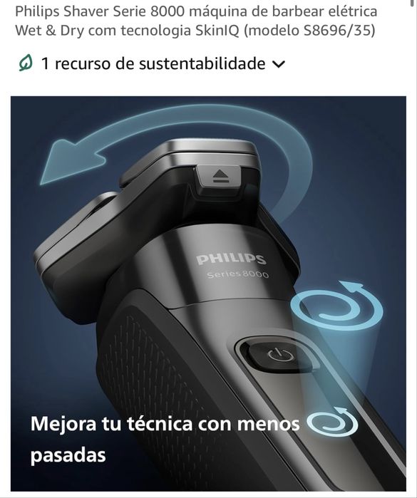 Maquina barbear Philips Series 8000 (S8696/35)