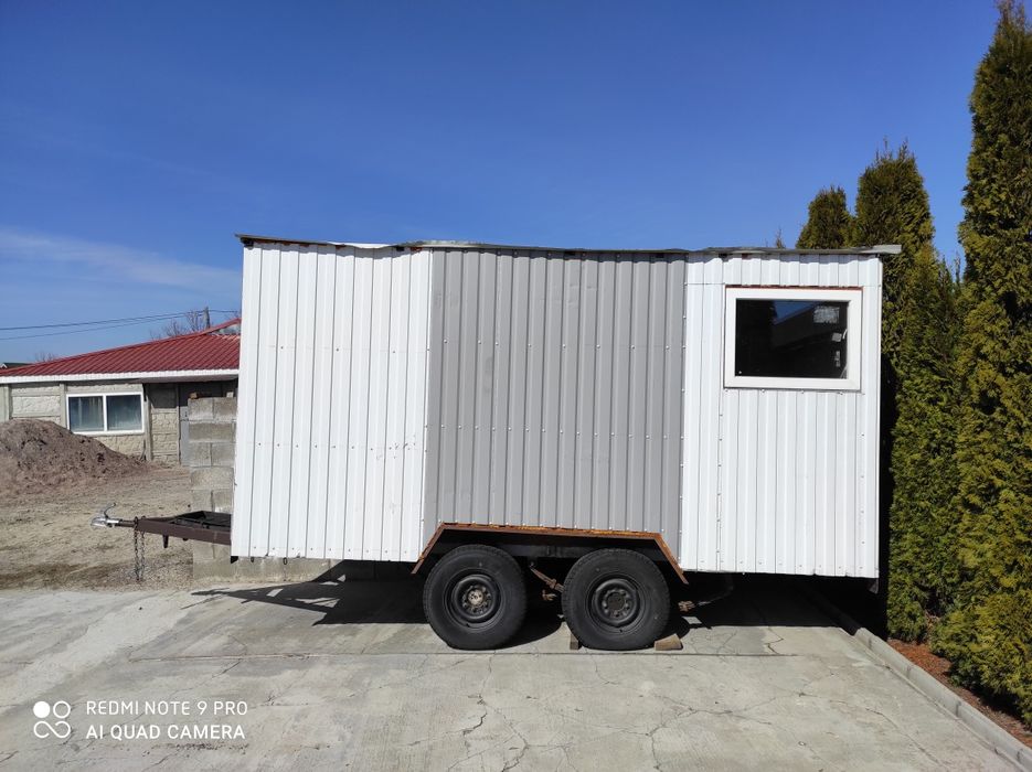 Вагончик на колесах ( кафе, рыбалка, офис )