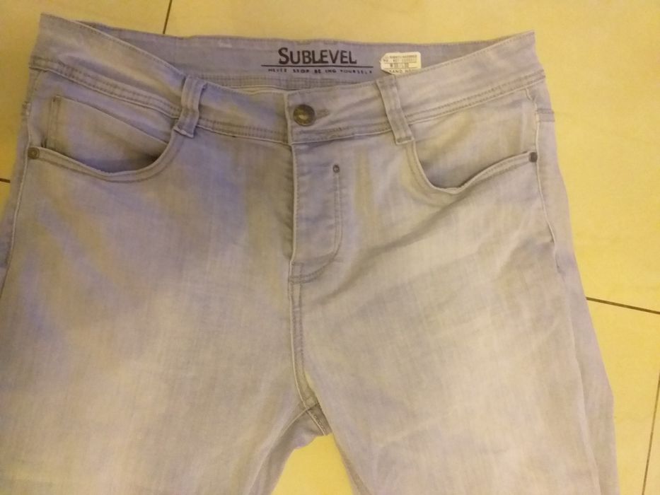 Spodnie jeans męskie