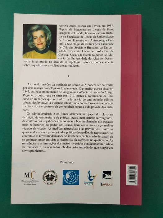 A Transformação da Violência no Século XIX - Aurízia Anica