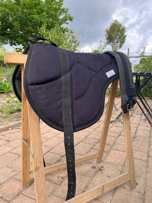 Bareback pad + cilha para cavalos