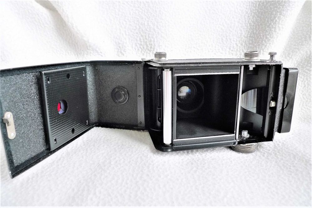 Stary Aparat FLEXARET formar 6x6 Obiektyw 80/4.5 ladny