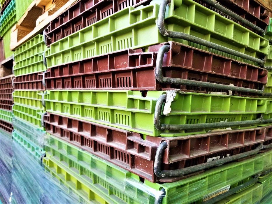 Pojemnik 60x40x27cm Skrzynka Plastikowa Kosz Magazynowy Transportow