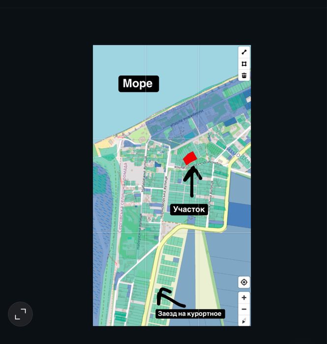 Продам усасток у моря