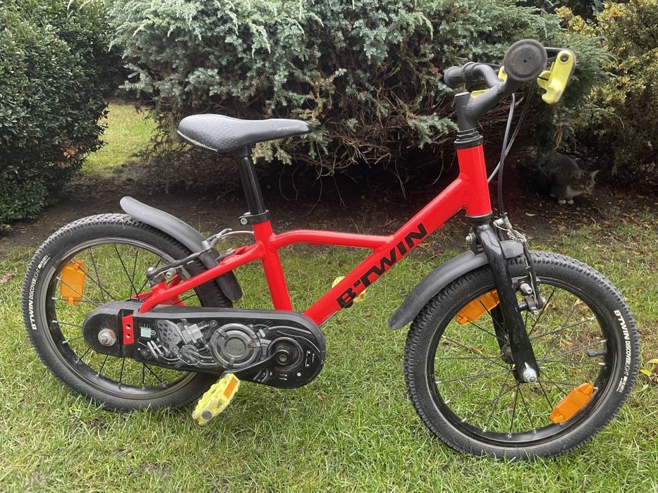 Lekki Rower 16'' B-TWIN Racing 900  7.3 kg rowerek dziecięcy 16 cali