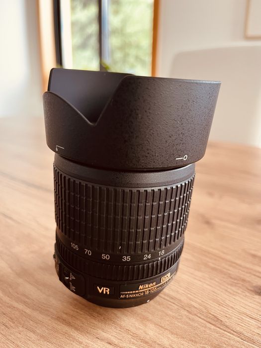 Nikon D5100 + lente 18-105