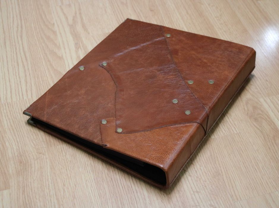 Фотоальбом, натуральная кожа