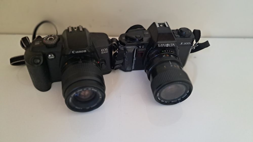 Máquinas Fotográficas Analógicas (Para coleção, não funcionam!)