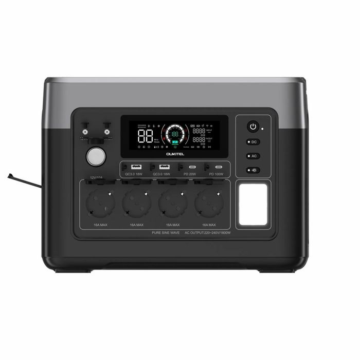 Зарядна станція Oukitel P1500e plus  1.5 -3 кват (1800 вТгодин)