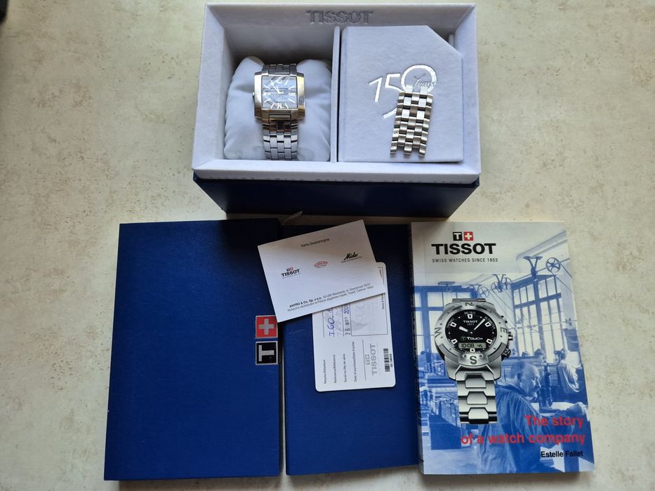 Zegarek Tissot TXL szafirowe szkło T60.1.581.52 jubileuszowy na 150lec