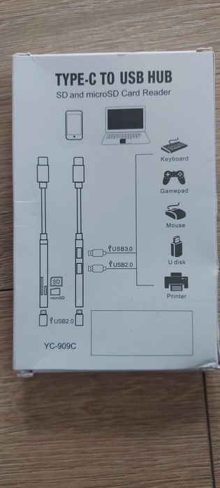 HUB USB typu C macbook phone