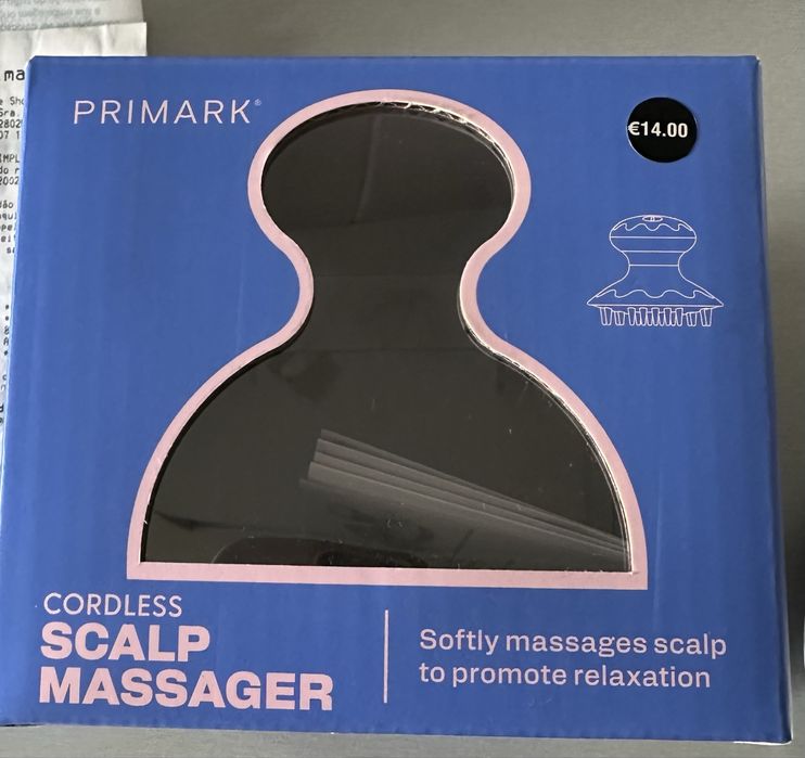 Massajador capilar Primark (pilhas) NOVO