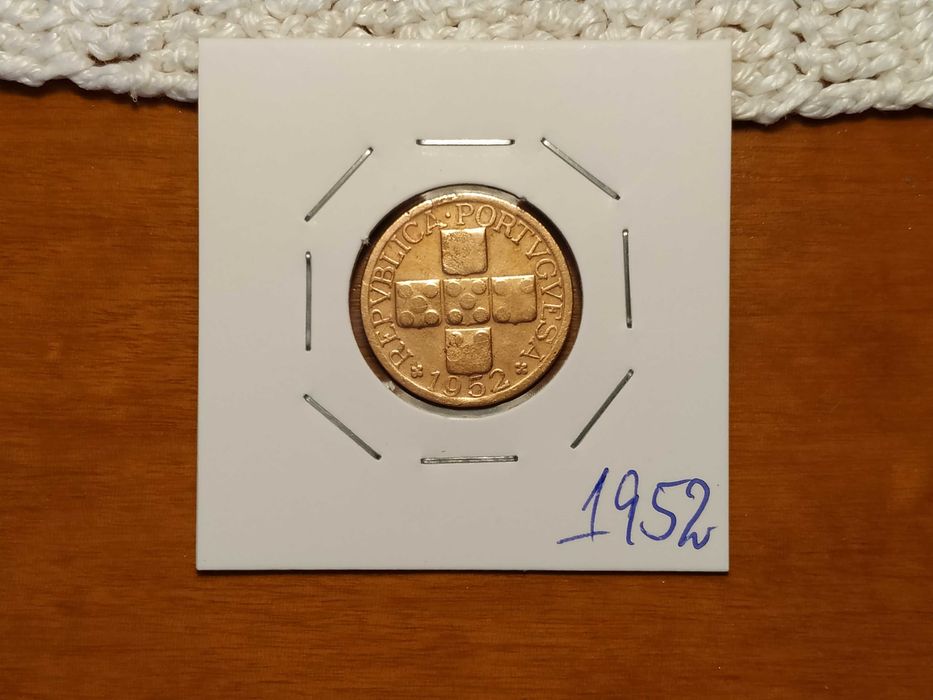 Portugal - 1952 20-cent coin