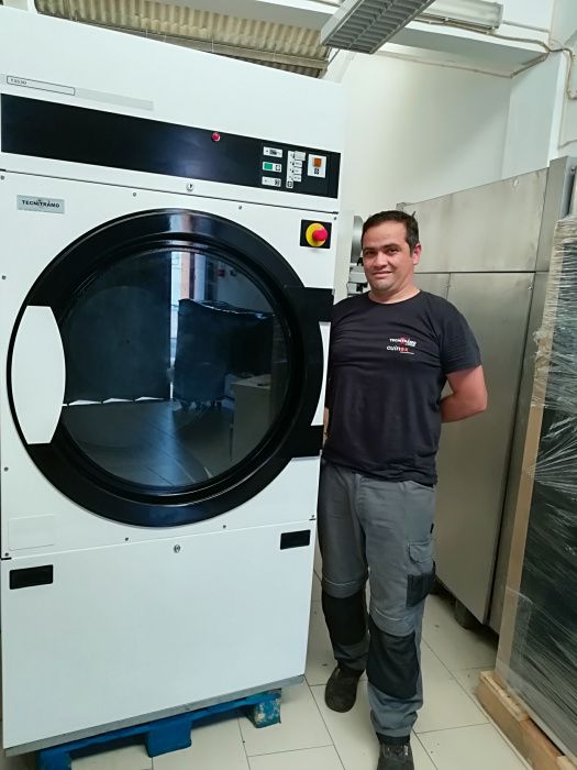 Electrolux Máquina de lavar e secar 45kg roupa Self-service lares