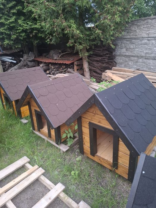 Nowe budy dla psów ocieplone