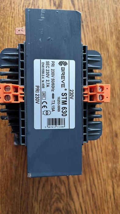 Transformator separacyjny Breve STM 630 230 V