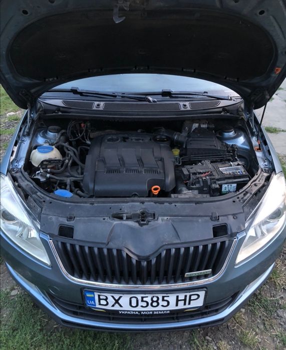 Skoda Fabia 2, рестайлінг, дизель