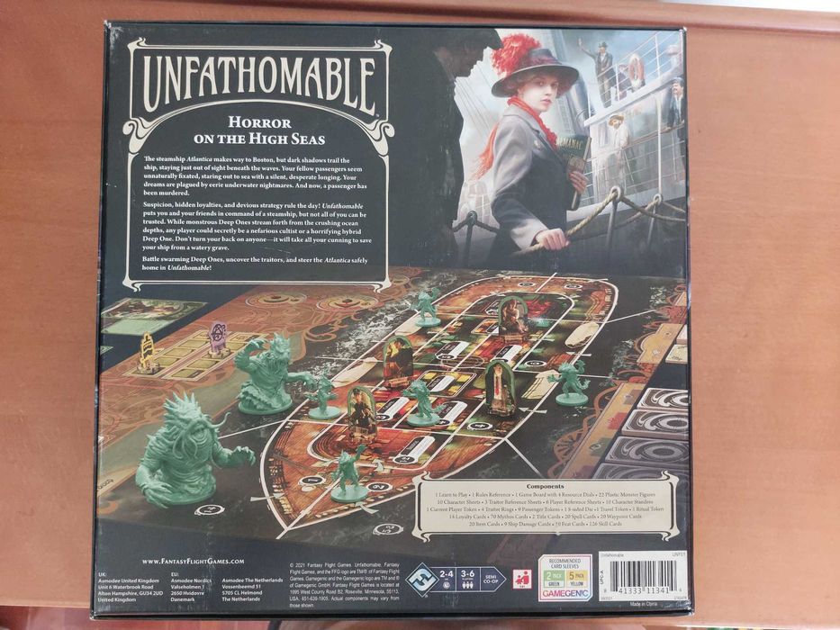 Unfathomable - Arkham Horror meet Battlestar Galactica