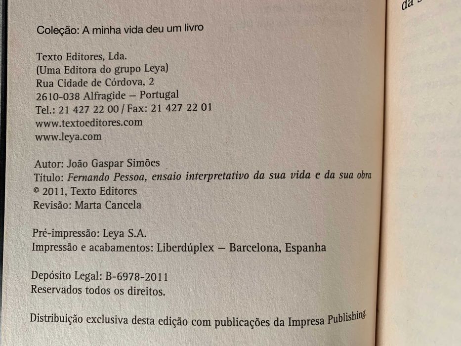 Fernando Pessoa: Biografia