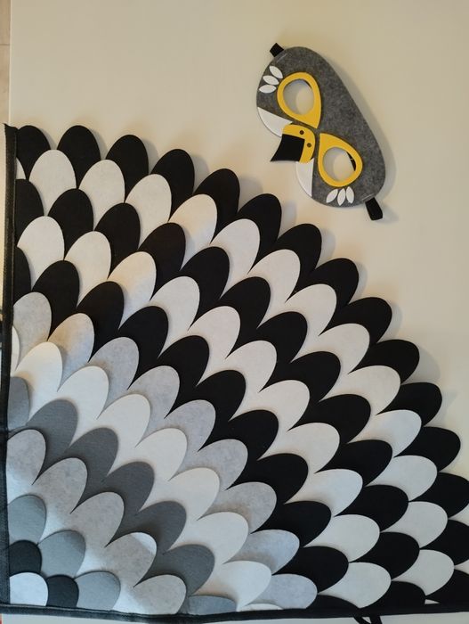 Strój przebranie kostium ptaka dzięcioł slowik