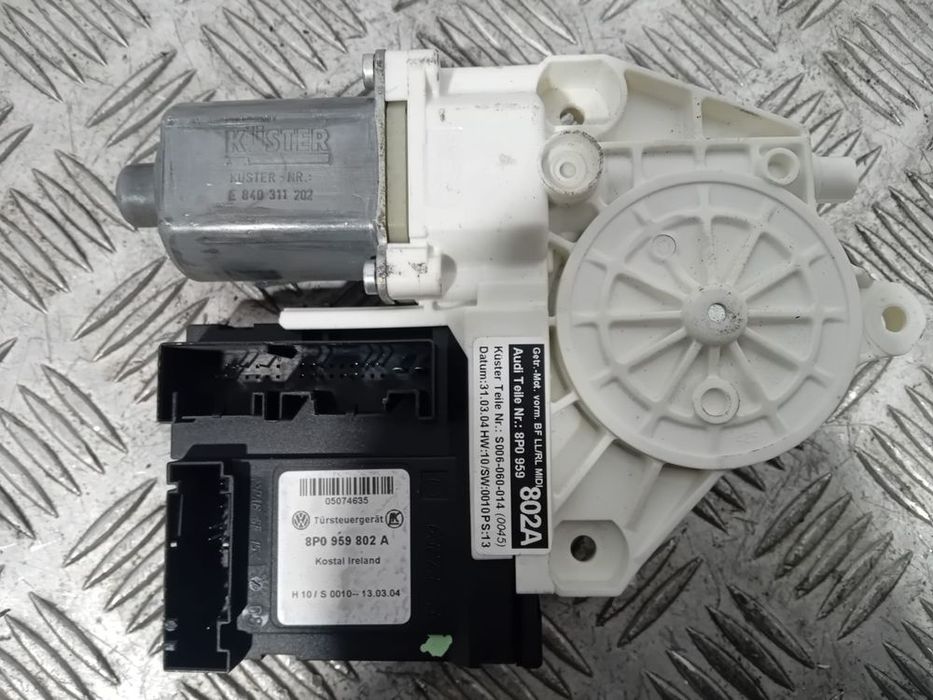 Motor Elevador Vidro Porta Frente Direito Audi A3 8P1 8P0959802A