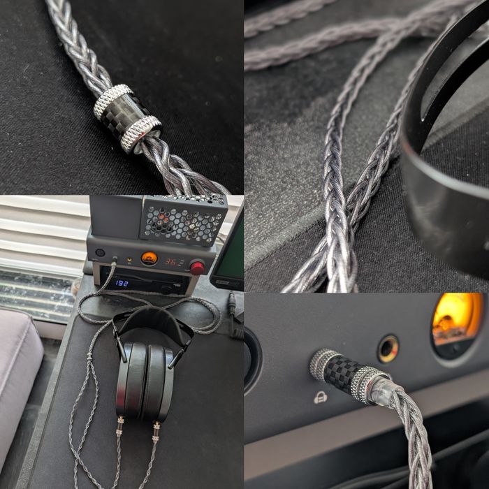 ivipQ 66 | найчистіша 8N мідь+графен+паладій | 4.4mm > dual 3.5mm | 2m