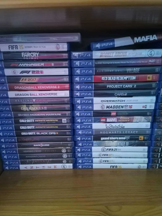 Vendo Jogos PS4 (Lista e Preços na Descrição)