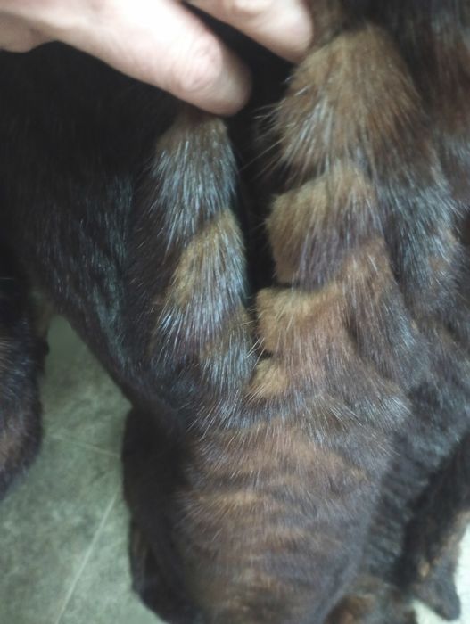 Батл. Длина 140см. Норковая шуба в пол. Манто.  Винтаж