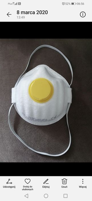 Maska maseczka półmaska