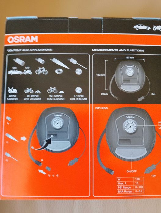 Vendo Compressor OSRAM 12V