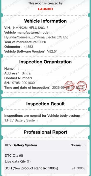 Hyundai Kauai Premium full extras 39Kwh