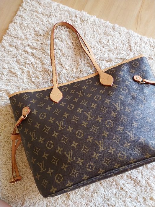 Torba louis vuitton neverfull monogram shopper